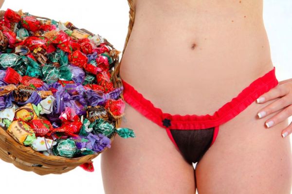 Calcinha Bombom Perfumada